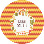 Fiesta - Cinco de Mayo Multipurpose Round Labels - 1" (Personalized)