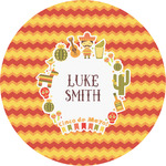 Fiesta - Cinco de Mayo Multipurpose Round Labels - 2" (Personalized)