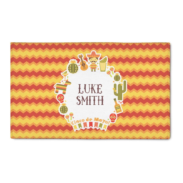 Custom Fiesta - Cinco de Mayo 3' x 5' Patio Rug (Personalized)