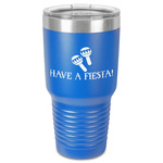 Fiesta - Cinco de Mayo 30 oz Stainless Steel Tumbler - Royal Blue - Single-Sided (Personalized)