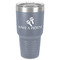 Fiesta - Cinco de Mayo 30 oz Stainless Steel Ringneck Tumbler - Grey - Front