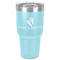 Fiesta - Cinco de Mayo 30 oz Stainless Steel Ringneck Tumbler - Teal - Front