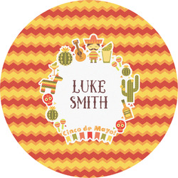 Fiesta - Cinco de Mayo Multipurpose Round Labels - 5" (Personalized)