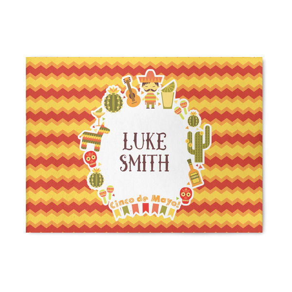 Custom Fiesta - Cinco de Mayo 5' x 7' Patio Rug (Personalized)