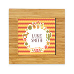 Fiesta - Cinco de Mayo Bamboo Trivet with Ceramic Tile Insert (Personalized)