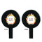 Fiesta - Cinco de Mayo Black Plastic 7" Stir Stick - Double Sided - Round - Front & Back