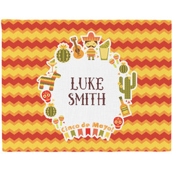 Fiesta - Cinco de Mayo Woven Fabric Placemat - Twill w/ Name or Text