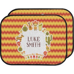 Fiesta - Cinco de Mayo Car Floor Mats (Back Seat) (Personalized)