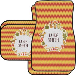 Fiesta - Cinco de Mayo Car Floor Mats Set - 2 Front & 2 Back (Personalized)