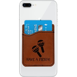 Fiesta - Cinco de Mayo Leatherette Phone Wallet (Personalized)