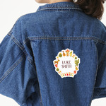 Fiesta - Cinco de Mayo Twill Iron On Patch - Custom Shape - X-Large - Set of 4 (Personalized)