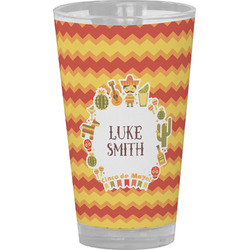 Fiesta - Cinco de Mayo Pint Glass - Full Color (Personalized)