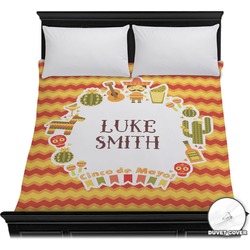 Fiesta - Cinco de Mayo Duvet Cover - Full / Queen (Personalized)