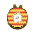 Fiesta - Cinco de Mayo Golf Ball Marker - Hat Clip - Gold