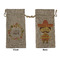 Fiesta - Cinco de Mayo Large Burlap Gift Bags - Front & Back