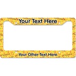 Fiesta - Cinco de Mayo License Plate Frame - Style B (Personalized)