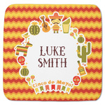 Fiesta - Cinco de Mayo Memory Foam Bath Mat - 48"x48" (Personalized)