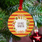 Fiesta - Cinco de Mayo Metal Ball Ornament - Lifestyle