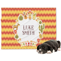 Fiesta - Cinco de Mayo Dog Blanket - Regular (Personalized)