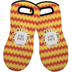 Fiesta - Cinco de Mayo Neoprene Oven Mitts - Set of 2 w/ Name or Text