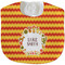 Fiesta - Cinco de Mayo New Baby Bib - Closed and Folded