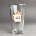 Fiesta - Cinco de Mayo Pint Glass - Full Color Logo (Personalized)