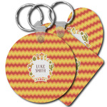 Fiesta - Cinco de Mayo Plastic Keychain (Personalized)