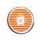 Fiesta - Cinco de Mayo Printed Icing Circle - XSmall - On Cookie