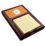 Fiesta - Cinco de Mayo Red Mahogany Sticky Note Holder (Personalized)