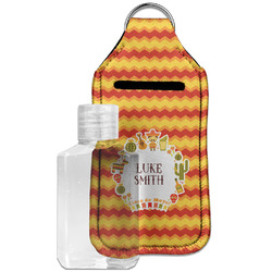 Fiesta - Cinco de Mayo Hand Sanitizer & Keychain Holder - Large (Personalized)