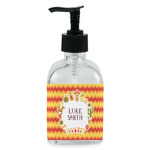 Fiesta - Cinco de Mayo Glass Soap & Lotion Bottle - Single Bottle (Personalized)