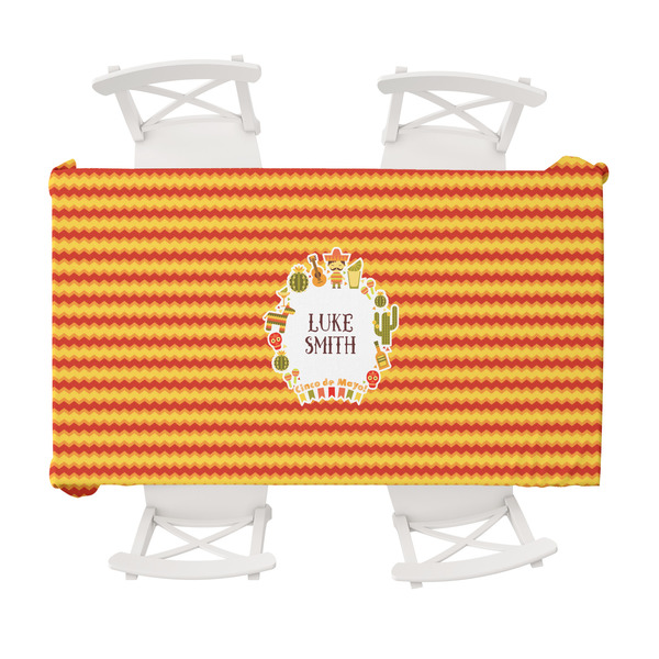 Custom Fiesta - Cinco de Mayo Tablecloth - 58"x102" (Personalized)