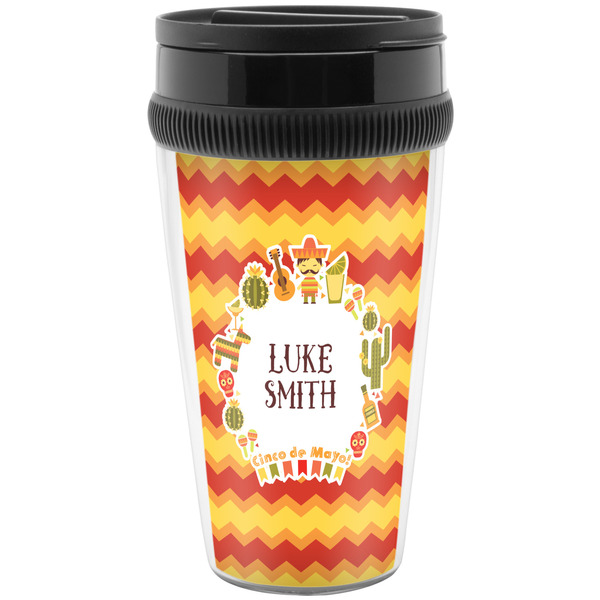 Custom Fiesta - Cinco de Mayo Acrylic Travel Mug without Handle (Personalized)