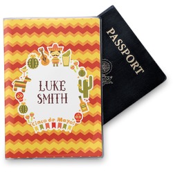 Fiesta - Cinco de Mayo Vinyl Passport Holder (Personalized)