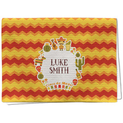 Fiesta - Cinco de Mayo Kitchen Towel - Waffle Weave - Full Color Print (Personalized)