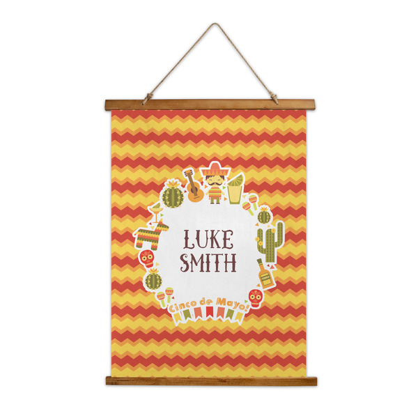 Custom Fiesta - Cinco de Mayo Wall Hanging Tapestry - Tall (Personalized)