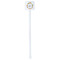 Fiesta - Cinco de Mayo White Plastic Stir Stick - Double Sided - Square - Single Stick