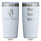 Fiesta - Cinco de Mayo White Polar Camel Tumbler - 20oz - Double Sided - Approval