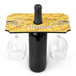 Fiesta - Cinco de Mayo Wine Bottle & Glass Holder (Personalized)