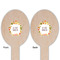 Fiesta - Cinco de Mayo Wooden Food Pick - Oval - Double Sided - Front & Back