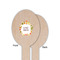 Fiesta - Cinco de Mayo Wooden Food Pick - Oval - Single Sided - Front & Back