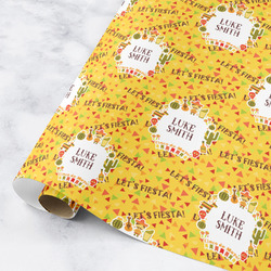 Fiesta - Cinco de Mayo Wrapping Paper Roll - Medium (Personalized)