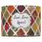 Spices 16" Drum Lampshade - FRONT (Fabric)