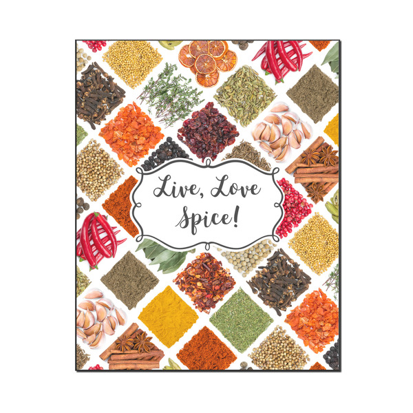 Custom Spices Wood Print - 16x20