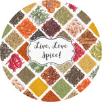 Spices Multipurpose Round Labels - 2"