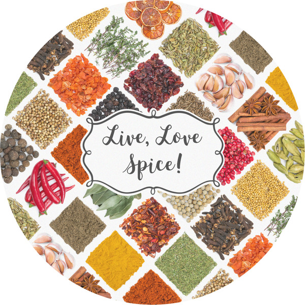 Custom Spices Multipurpose Round Labels - 2"