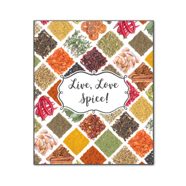 Custom Spices Wood Print - 20x24