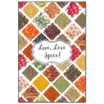 Spices Wood Print - 20x30