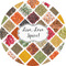 Spices 5" Multipurpose Round Label - Single Sticker