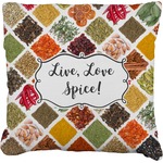 Spices Faux-Linen Throw Pillow 26" (Personalized)